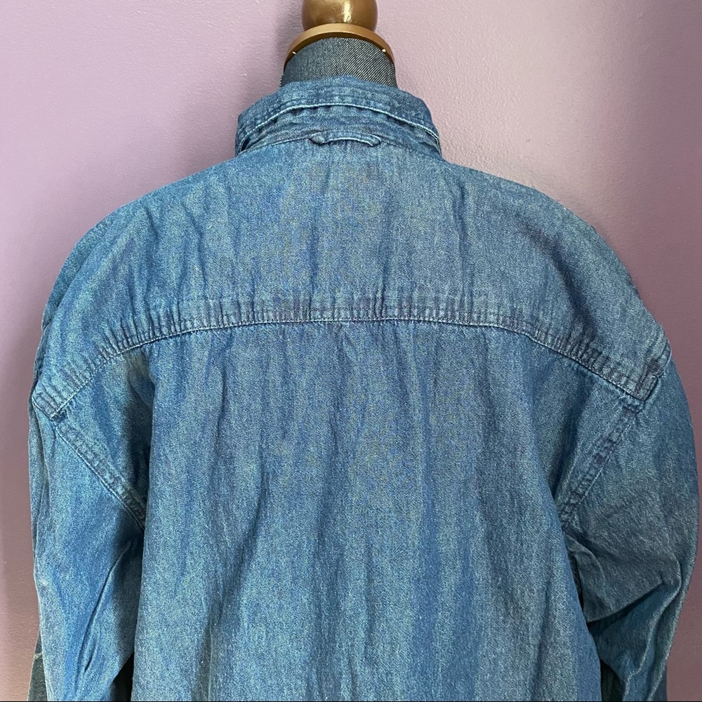 Deep Eddy Vodka Denim Buttoned Down Shirt NWT - Picture 3 of 11